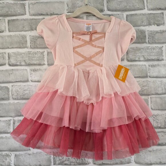 Gymboree Ballet Tiered Dress Tiny Dancer Velvet NEW Girls 2T Pink Bloomer Set - Picture 8 of 8